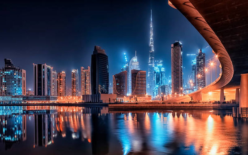 Dubai by Night